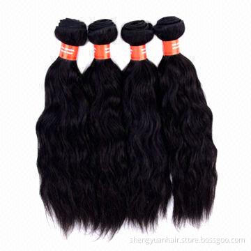 Brazilian Virgin Hair Extensions, 100% Unprocessed Human Natural Wave